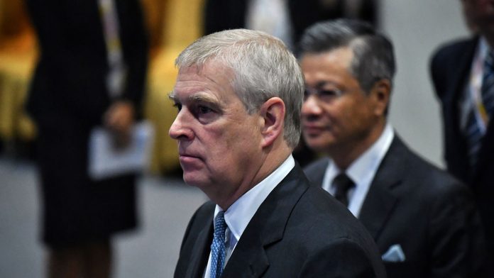 Queen Elizabeth's son, Prince Andrew