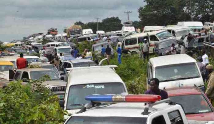 Heavy Traffic In Gusau-Kaduna 
