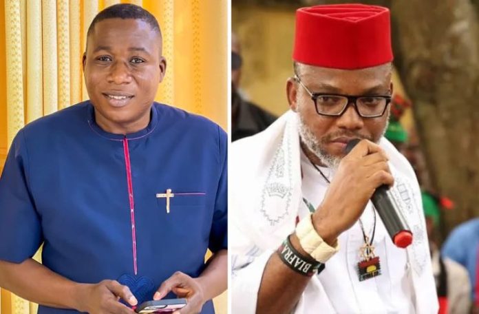 Sunday Igboho, Nnamdi Kanu
