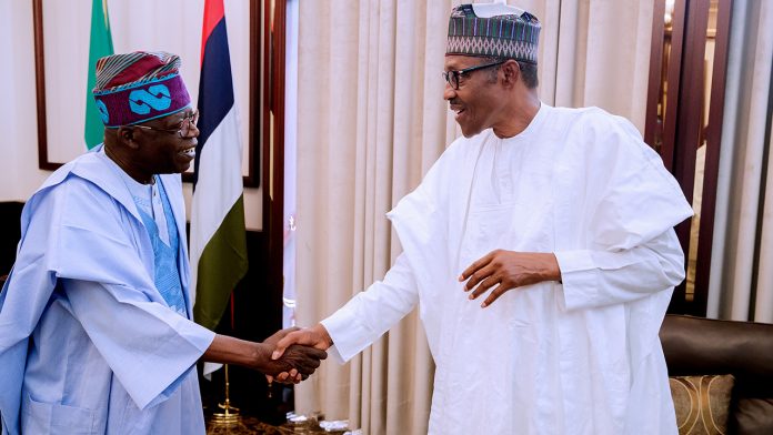 Tinubu and Buhari Tinubu and Buhari