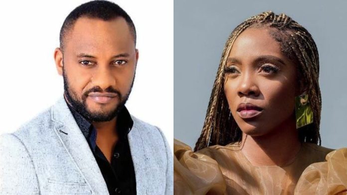 Yul Edochie Tiwa Savage Yul Edochie Tiwa Savage