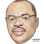 State of States: Akwa Ibom Udom Emmanuel Caricature