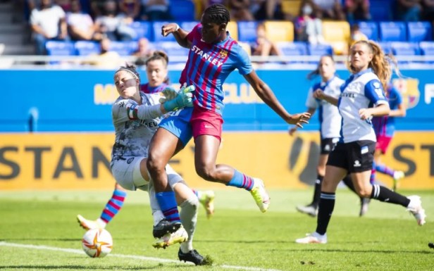 Asisat Oshoala's Goal Asisat Oshoala's Goal