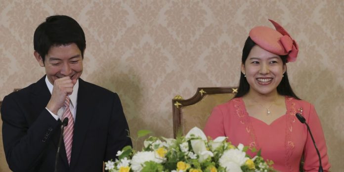 Japan's Princess Mako and her husband to be