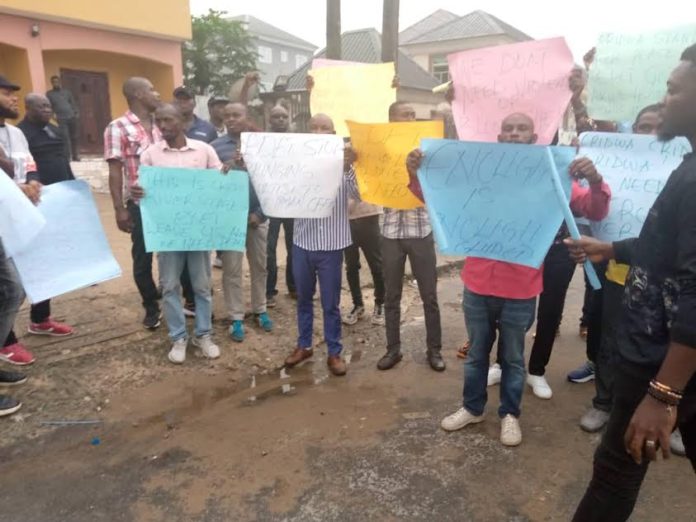 IPMAN Office staff protest