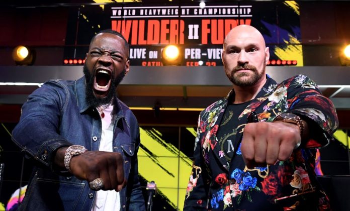 Tyson Fury and Wilder Tyson Fury and Wilder