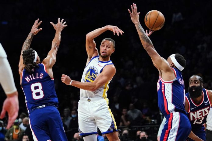 Stephen Curry VS Nets