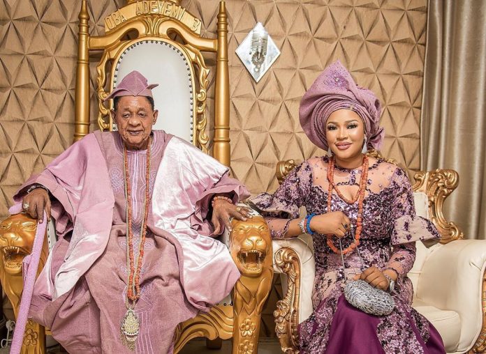 Damilola Adeyemi, the estranged wife of Lamidi Adeyemi, Alaafin of Oyo