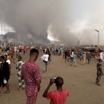Grandmother, Child Burn To Death As Petrol Tanker Overturn, Explode In Ogun Ogun state