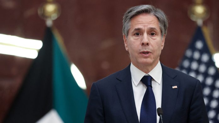 US Secretary of State Antony Blinken.