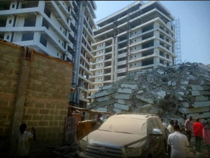 20-Storey Skyscraper Collapses Scene