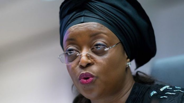 Diezani Former Minister of Petroleum, Diezani Allison-Madueke.