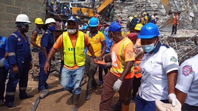Collapsed Ikoyi Building 