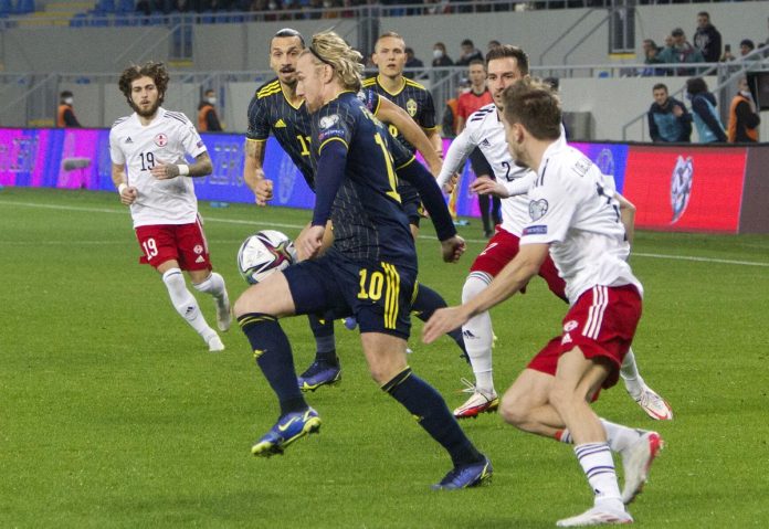 Georgia 2-0 Sweden