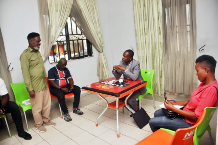  SSA to the Governor on Tourism, Piriye Kiyaramo, in a meeting with local artistes  SSA to the Governor on Tourism, Piriye Kiyaramo, in a meeting with local artistes