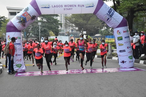 LAGOS-WOMEN-RUN women's marathon in Sub-Saharan Africa,