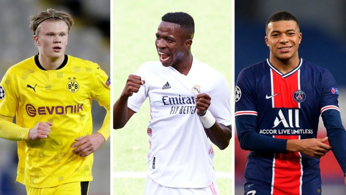 Mbappe, Haaland And Vinicius Junior