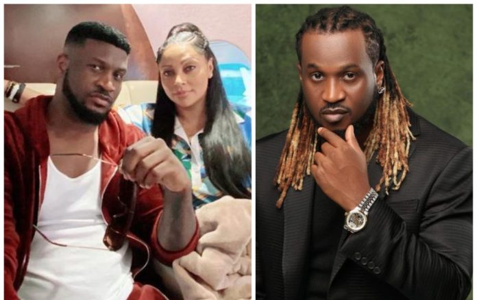 Paul Okoye & Peter Okoye and his wife