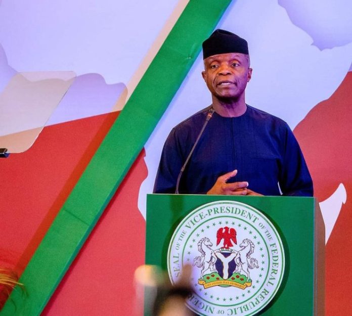 Osinbajo- The Vice President, Professor Yemi Osinbajo,