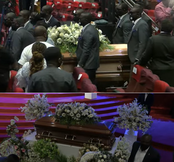 Pastor Taiwo Odukoya's late wife, Nomthi buried in Lagos Pastor Taiwo Odukoya's late wife, Nomthi buried in Lagos