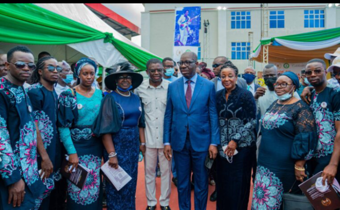 Godwin Obaseki honors Uwaifo Godwin Obaseki honors Uwaifo