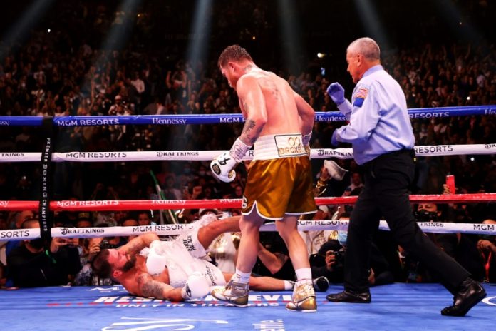 Canelo Knocks Out Plant