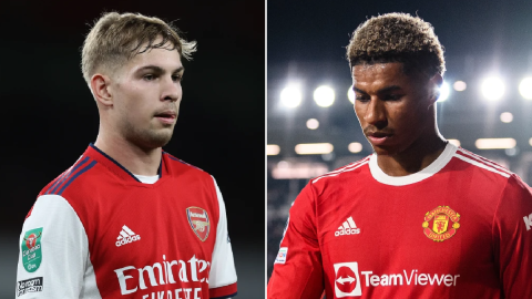 Marcus Rashford & Emile Smith Rowe