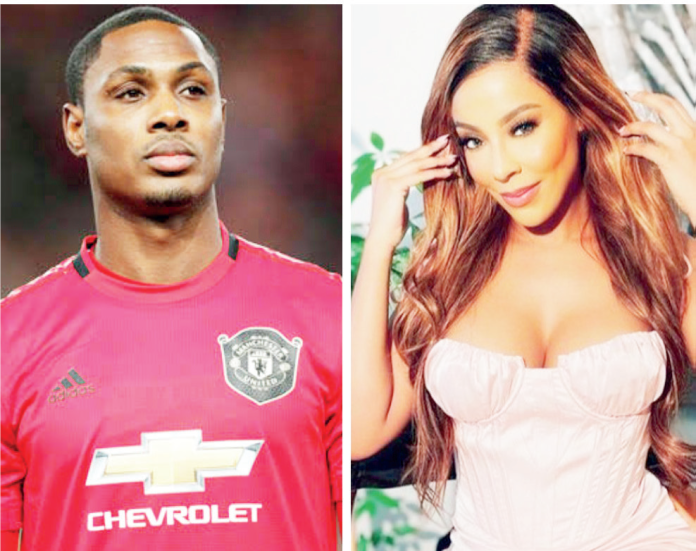 odion ighalo Odion Ighalo & Caroline Brooks