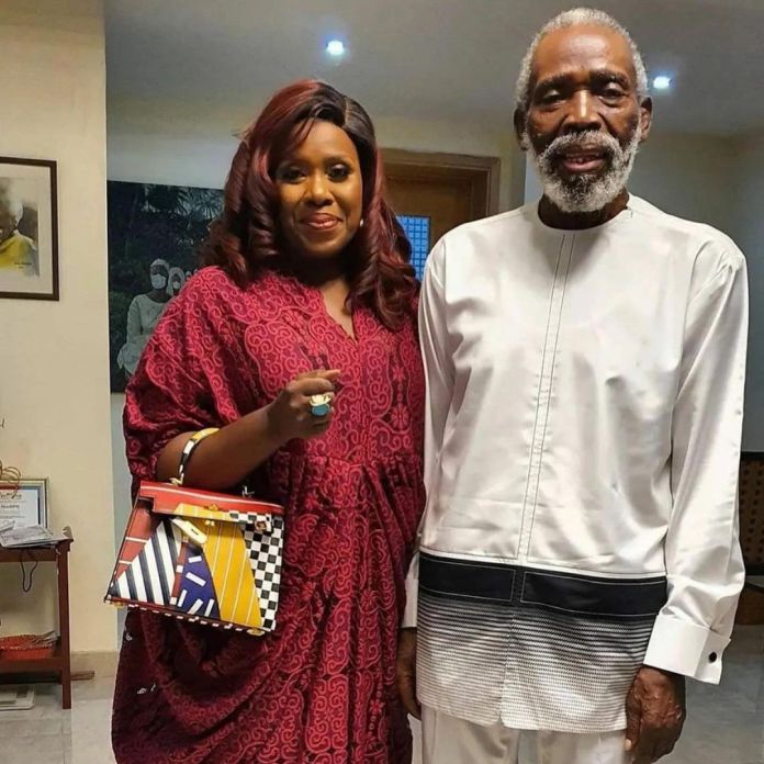 Olu Jacobs and Joke Silva