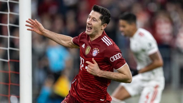 Robert Lewandowski vs Benfica