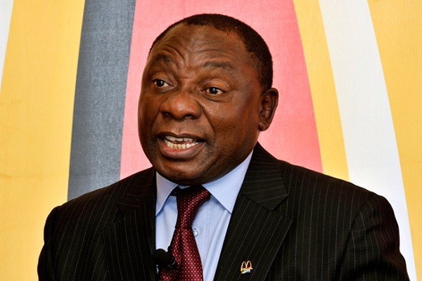 South African President Cyril Ramaphosa South African President Cyril Ramaphosa
