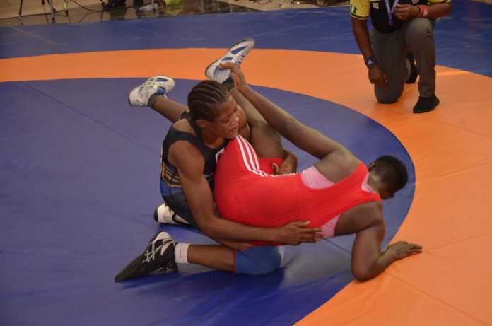 Wrestling contest