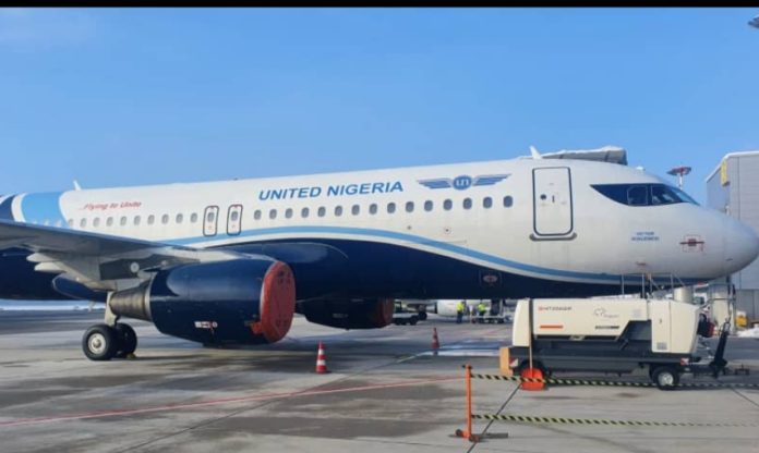 The newly acquired Airbus 320 aircraft The newly acquired Airbus 320 aircraft