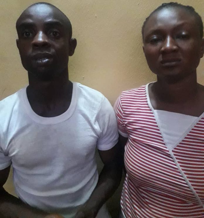 Caption: The pastor and his wife Caption: The pastor and his wifeÂ