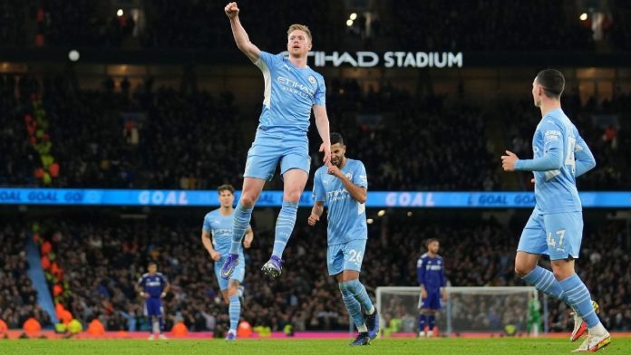 City Pummel Leeds 7-0 With De Bruyne's Brace, Five Different Goalscorers