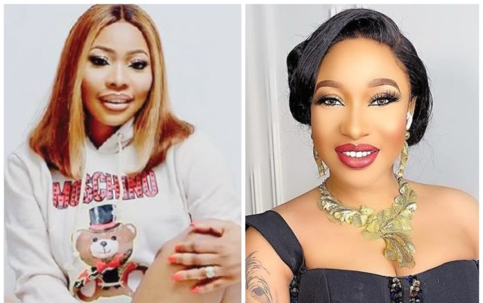 Tonto Dikeh & Doris Ogala Tonto Dikeh & Doris Ogala