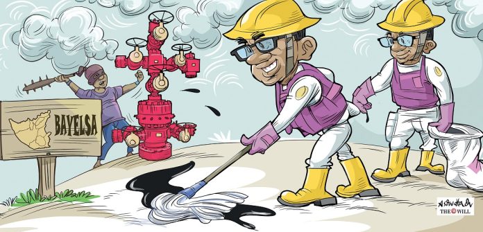 Nembe Oil Spill Carricature Nembe Oil Spill Carricature