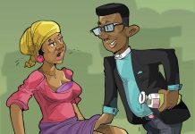 Randy Nigerian Pastors Caught Pants Down Randy Pastor Cariccature