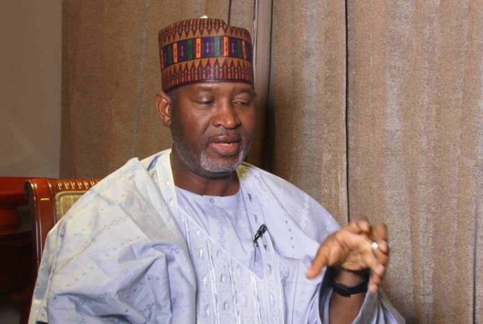The Minister of Aviation, Senator Hadi Sirika The Minister of Aviation, Senator Hadi Sirika