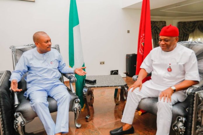PDP National Leaders and Orji Kalu