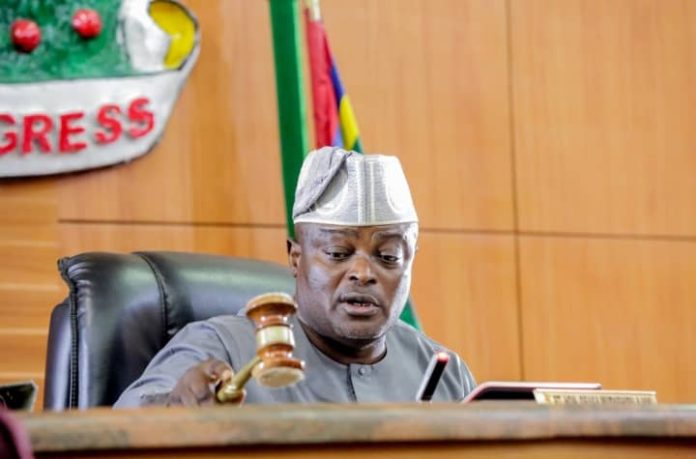 Speaker of the House, Rt. Hon. (Dr) Mudashiru Obasa Speaker of the House, Rt. Hon. (Dr) Mudashiru Obasa