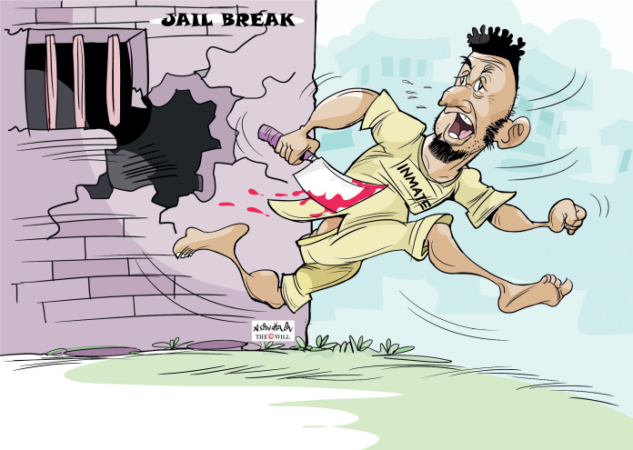 jail breakJail Break Caricature Jail Break Caricature
