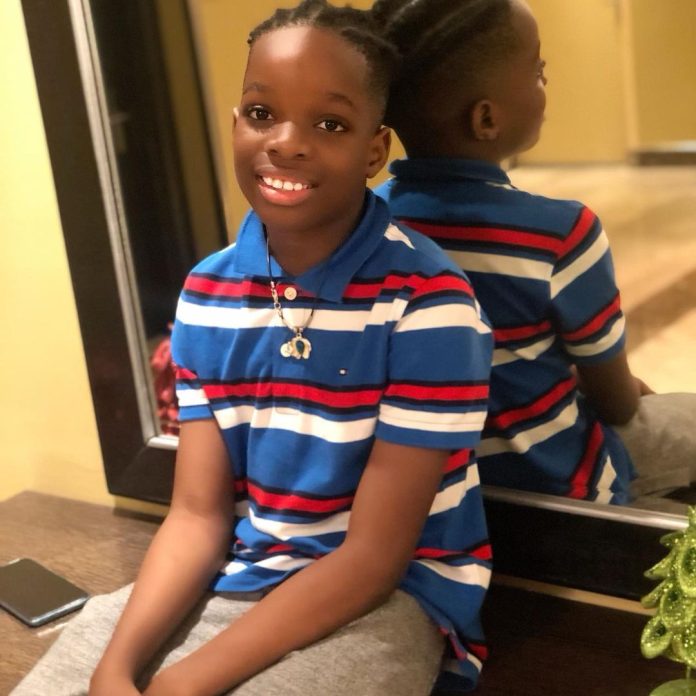Wizkid's Son, Boluwatif