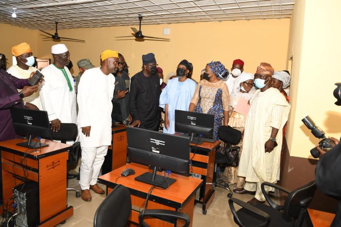 Commissioning of the Digital Nigeria Centre at Ijesha Muslim Grammar School, Osun State