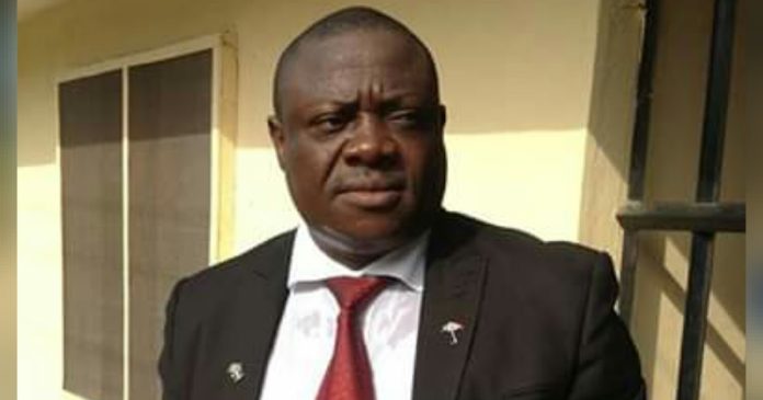 The Director General of Caterpillar Movement, Joe Bisong The Director General of Caterpillar Movement, Joe Bisong