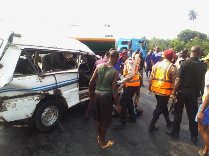 Accident scene