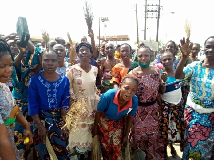 Women Protest Insecurity In Ondo Women Protest Insecurity In Ondo