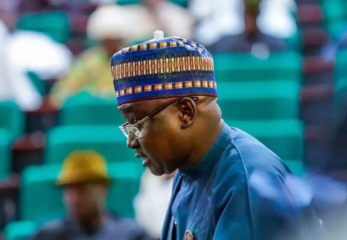 The Majority Leader of the Nigerian House of Representatives, Alhassan Ado-Doguwa The Majority Leader of the Nigerian House of Representatives, Alhassan Ado-Doguwa