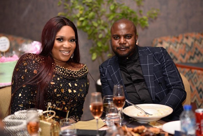 Sandra Iheuwa and husband, Steve Thompson