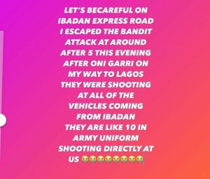 Adebimpe-Akintunde Instagram post